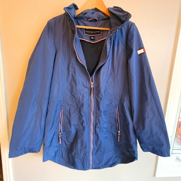 Tommy Hilfiger Rain Waterproof Jacket - Picture 1 of 4